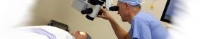 Dr. Johnson Demonstrates the Cataract Microscope