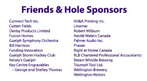 2017 FOH Friends & Hole Sponsors