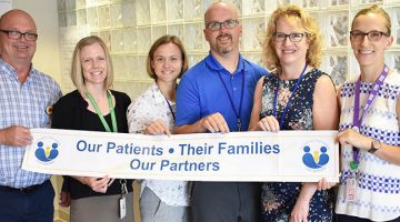 Members of the Patient Experience Initiative working group at GGH