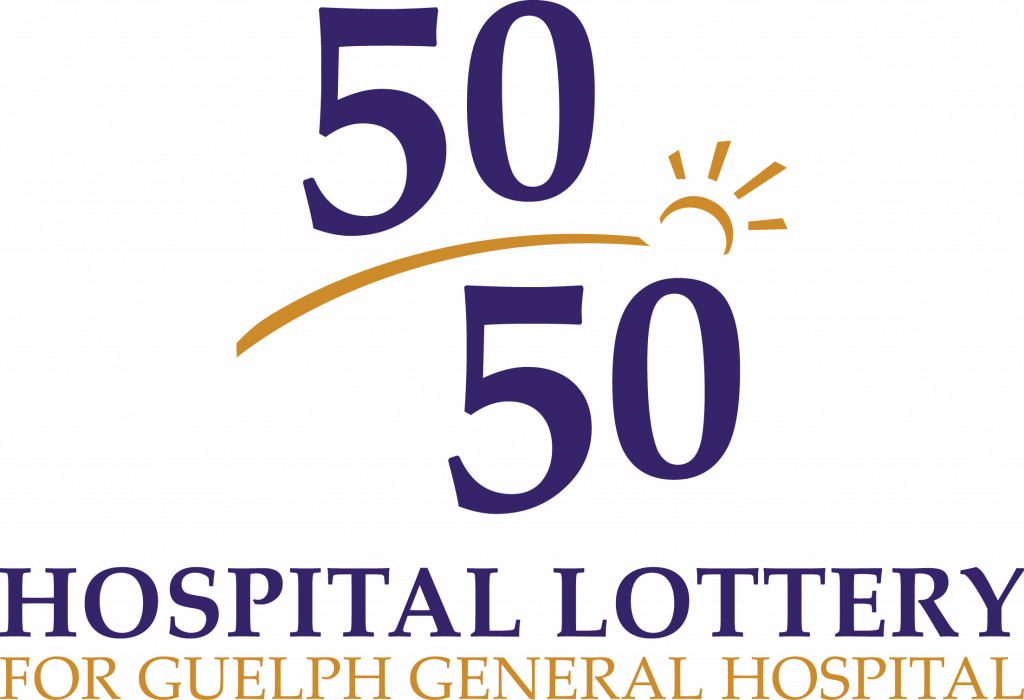 5050 hospital lottery for Guelph General Hospital logo