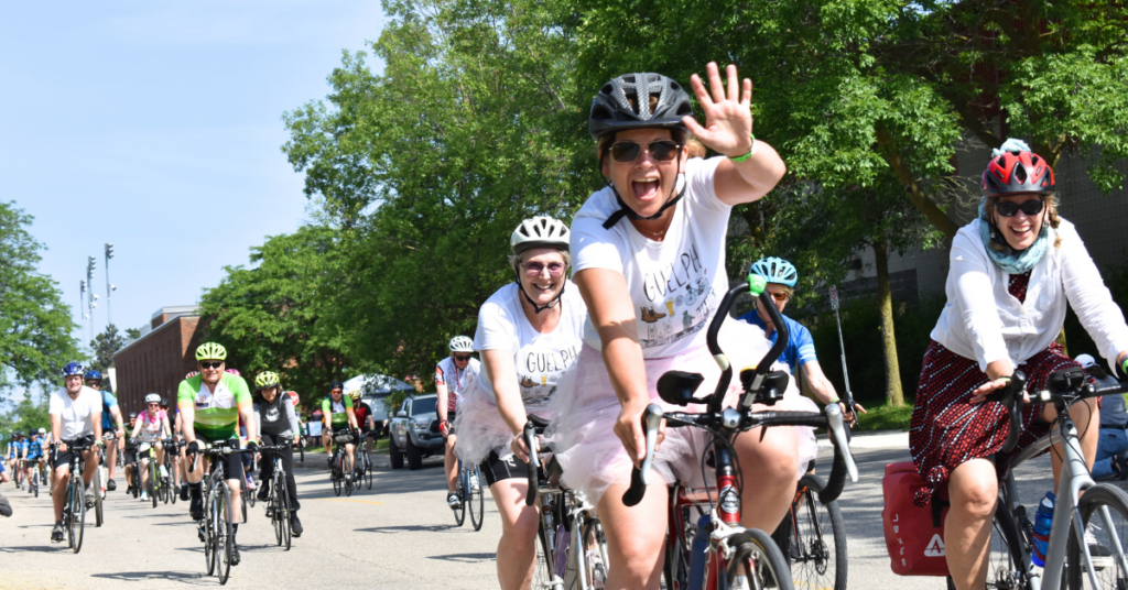 Riders at Tour de Guelph
