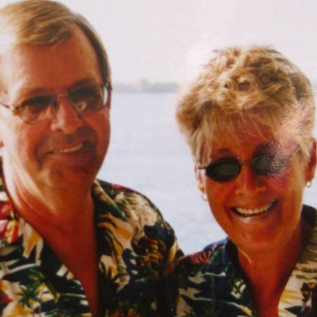 Pam and John in Hawaii