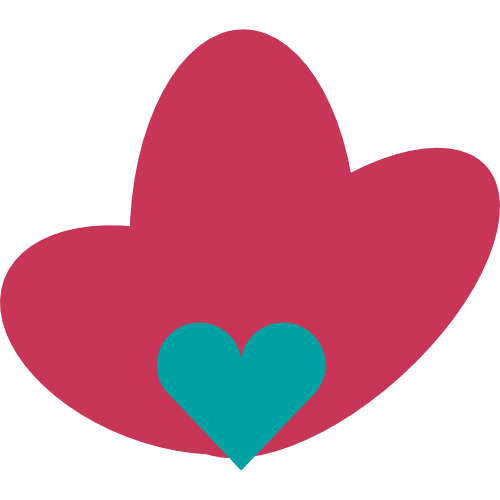 Heart flower