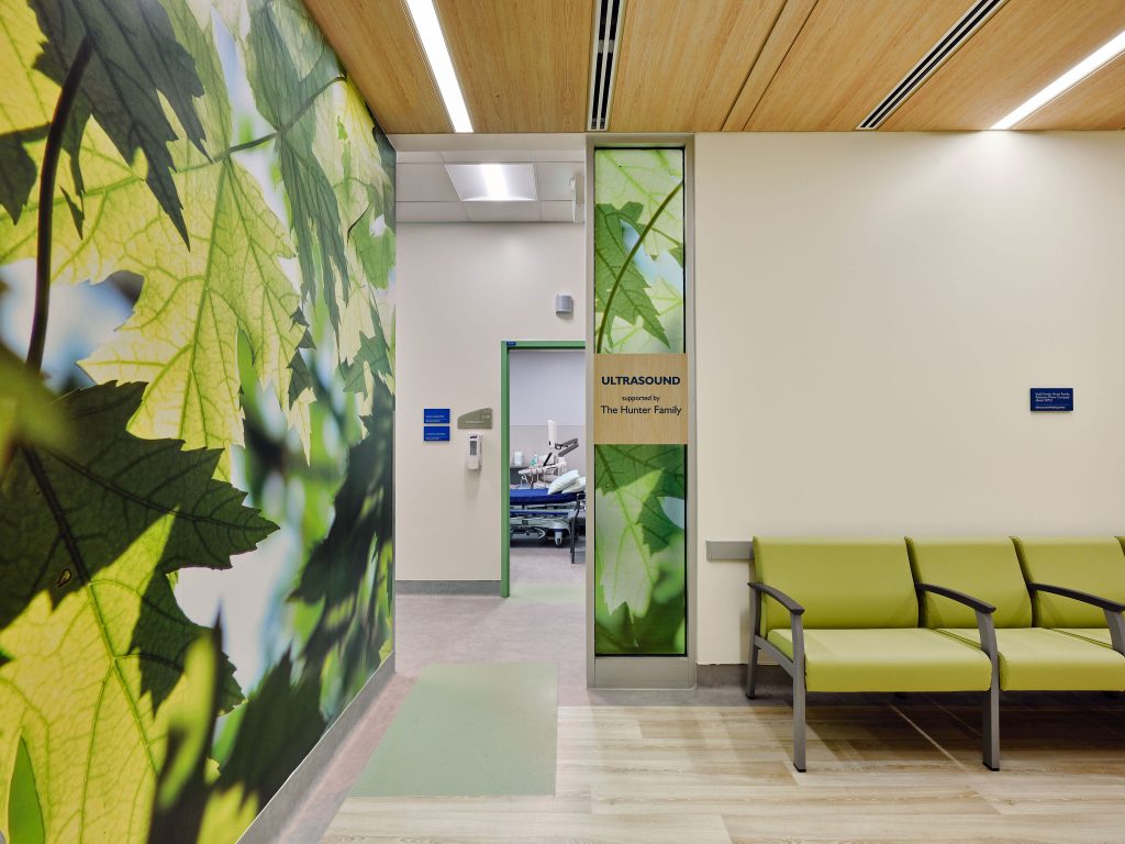 GGH Speedvale Campus Phase 1 Interior - Waiting Area Ultrasound