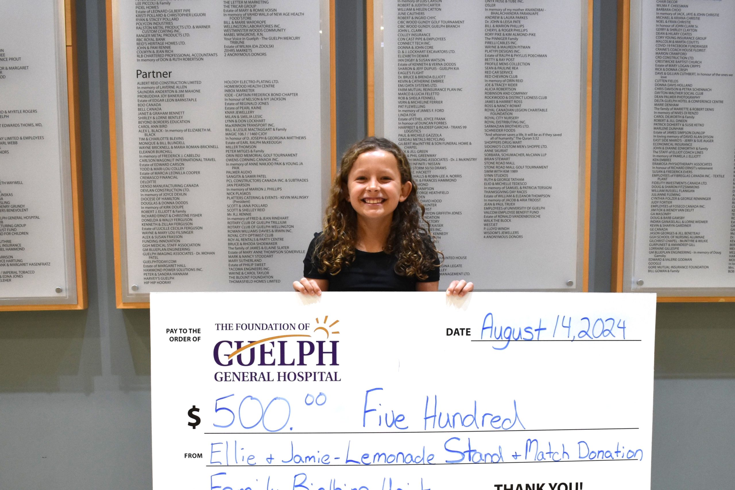 Ellie Lemonade stand