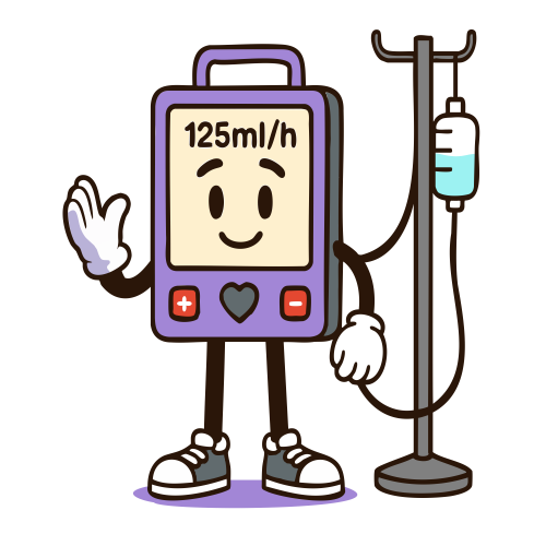 Olive the IV pump