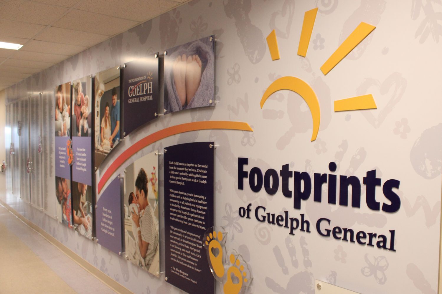 Footprint Wall